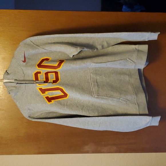 Nike USC men Club Fleece Hoody gray New with tags - Picture 1 of 10